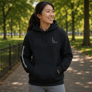 Love God. Love People. Dark Hoodie