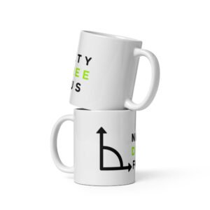 NDF Logo White Glossy Mug